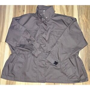 Nike Women M65‎ Military Style Jacket Size L Brown Oversized Fit DD5985-004